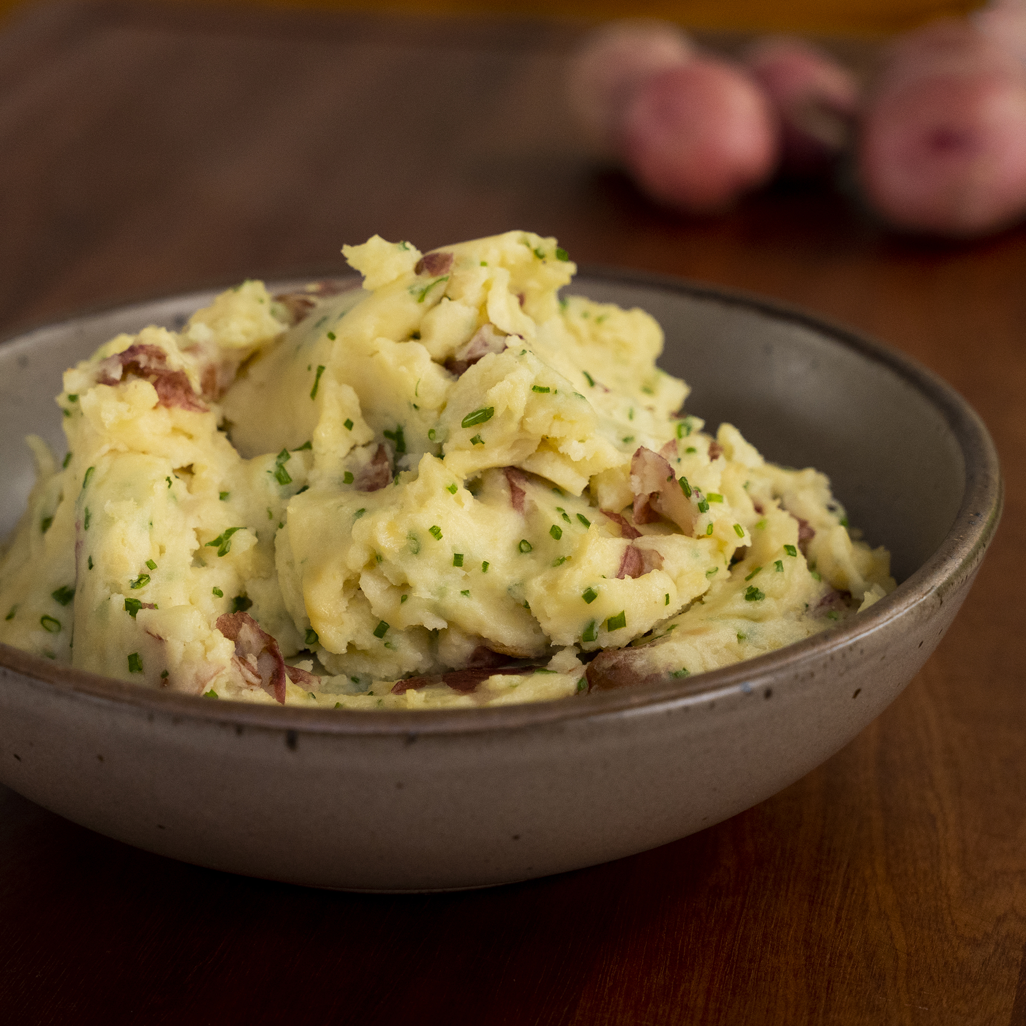 Katie Button's Mashed New Potatoes with Chives
