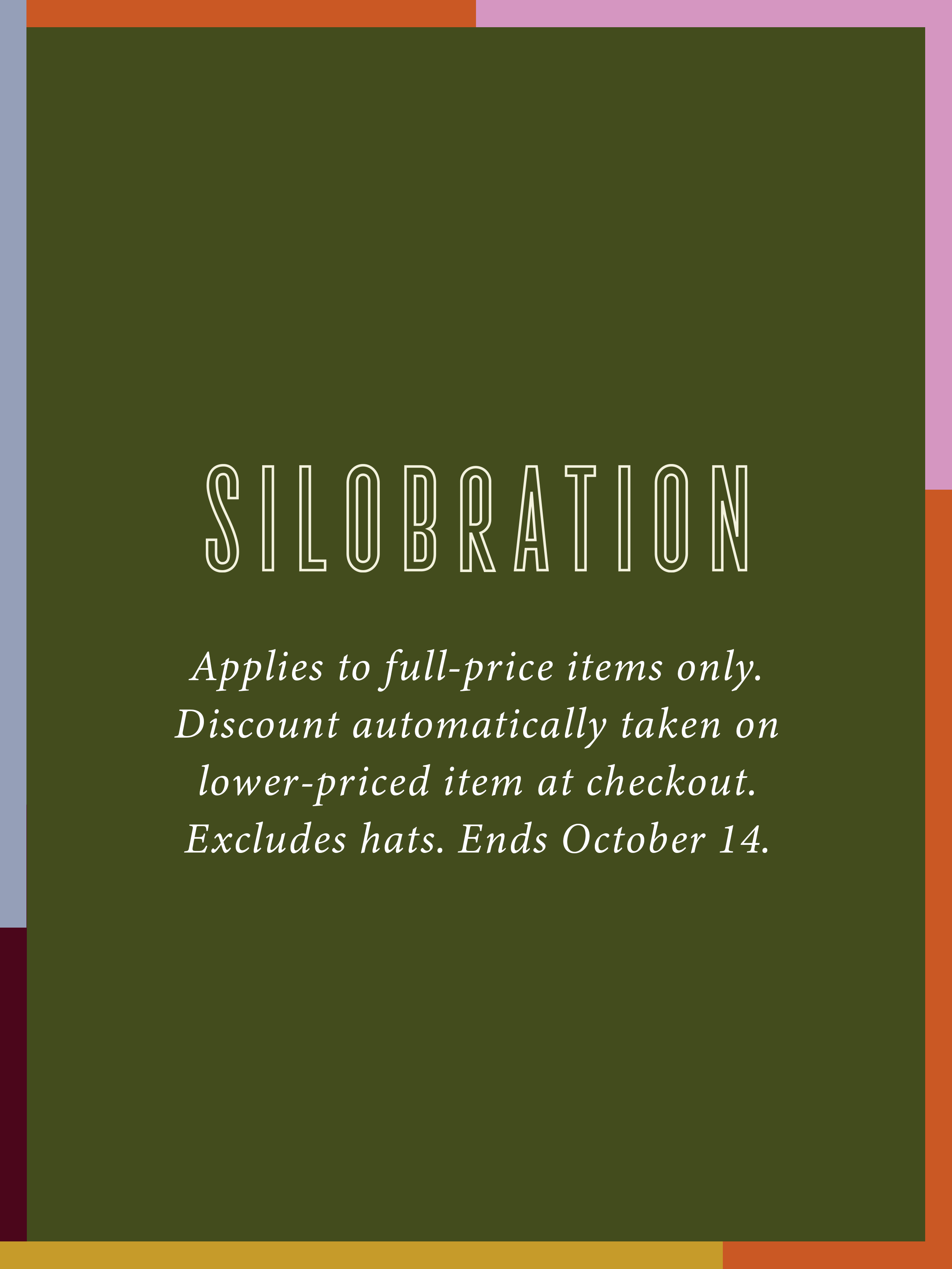 Silo BOGO Disclaimer