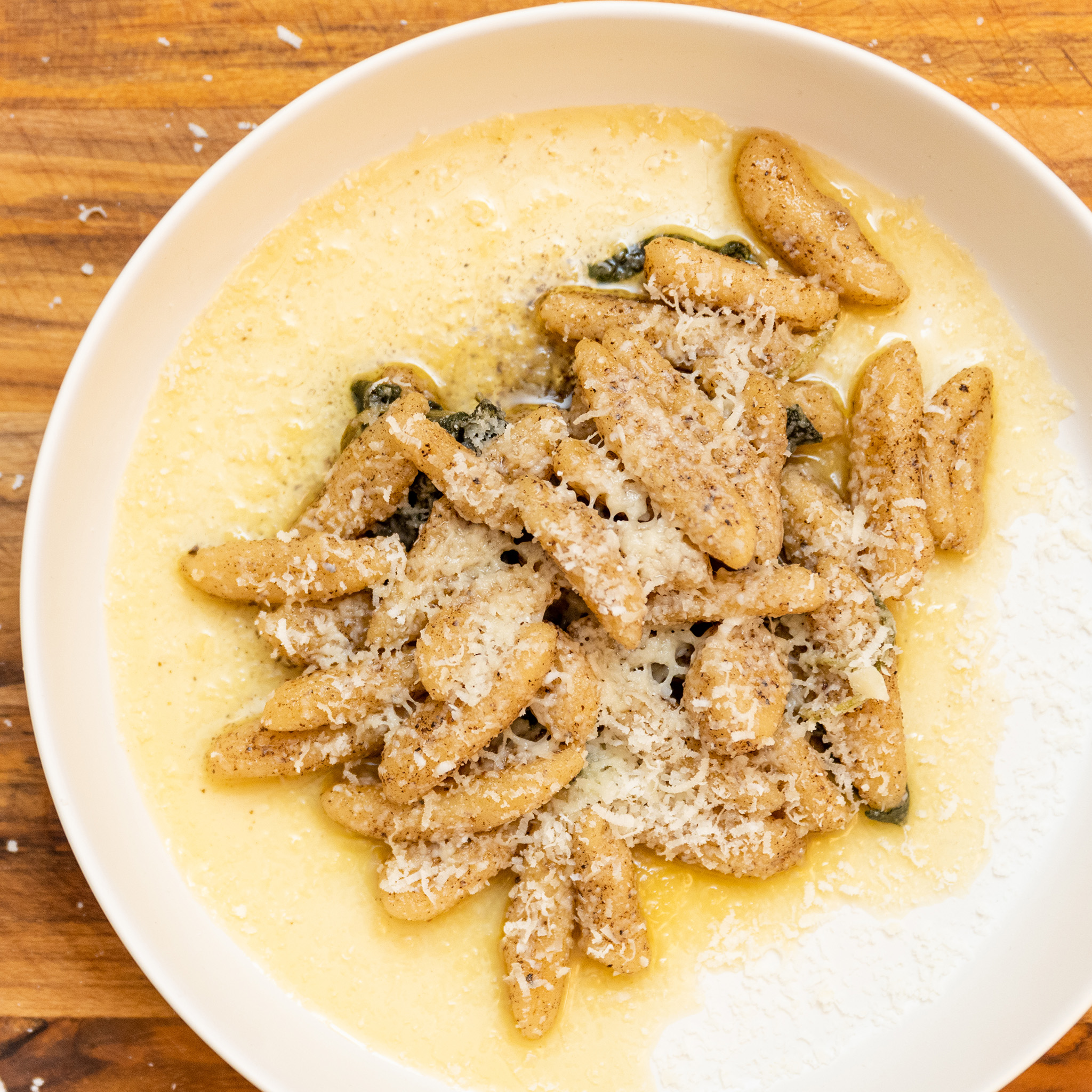 Carla Lalli Music's Handmade Cavatelli with Brown Butter and Sage