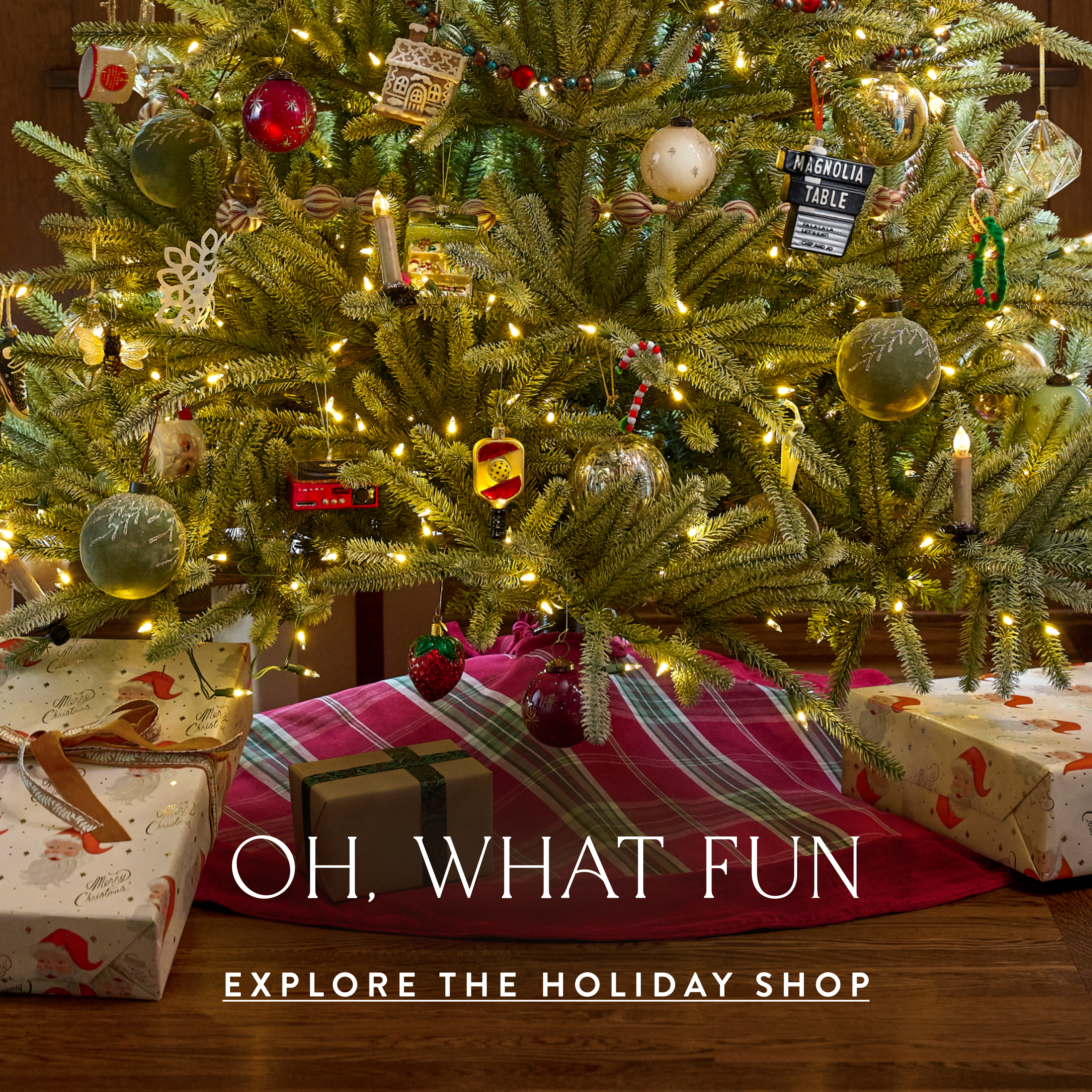 explore the holiday shop