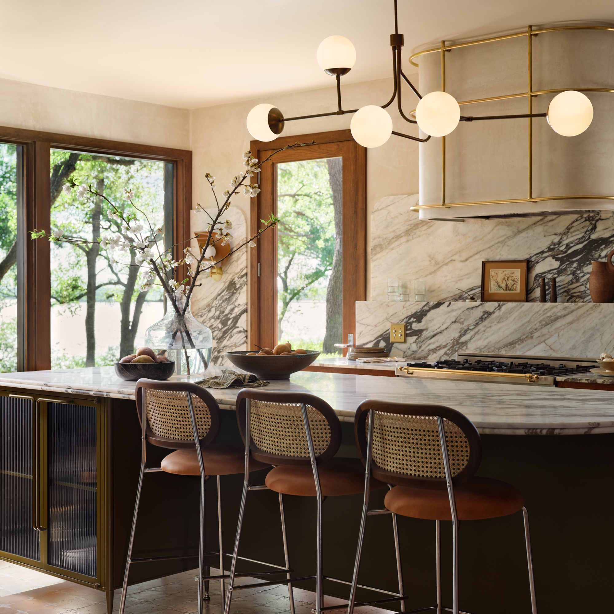 The kitchen of Chip and Jo's project, Fixer Upper: The Lakehouse.
