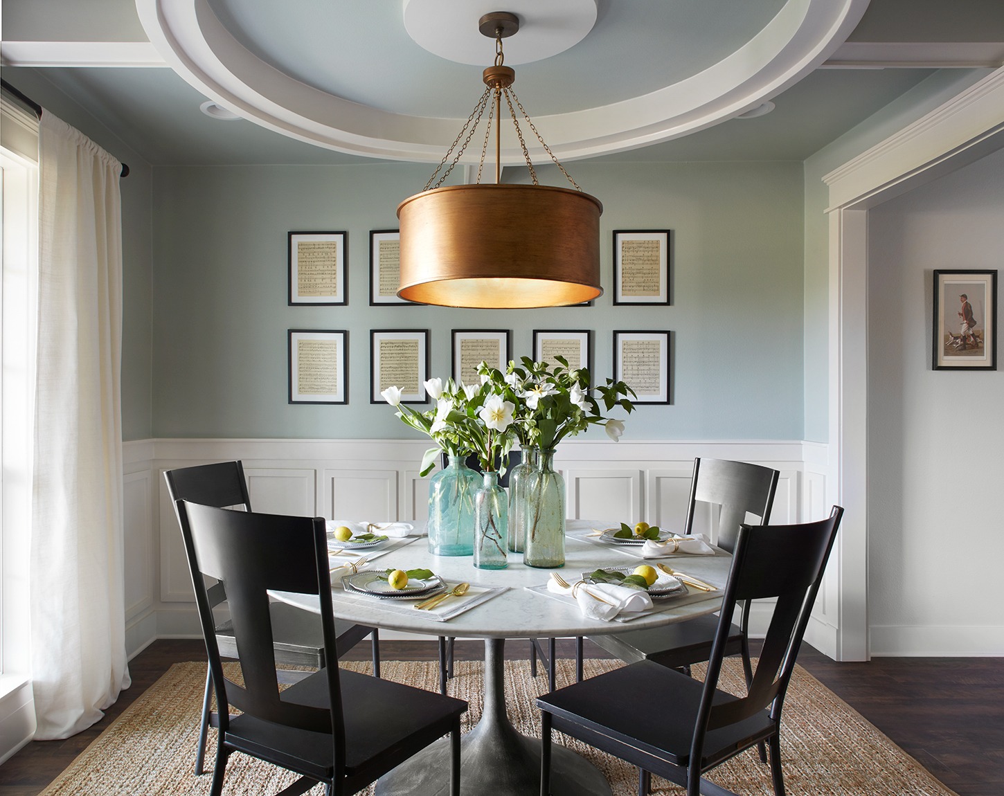 Fixer upper dining room hot sale lighting