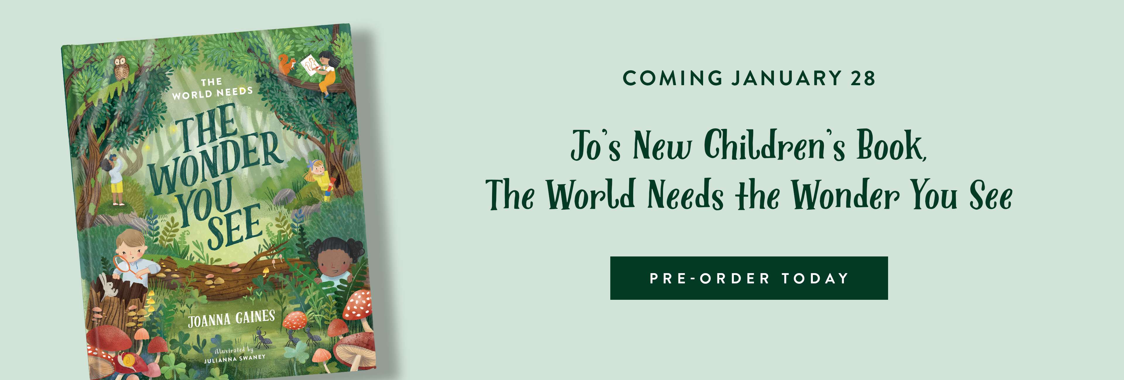 Pre-Order Jo's new Book for Kids