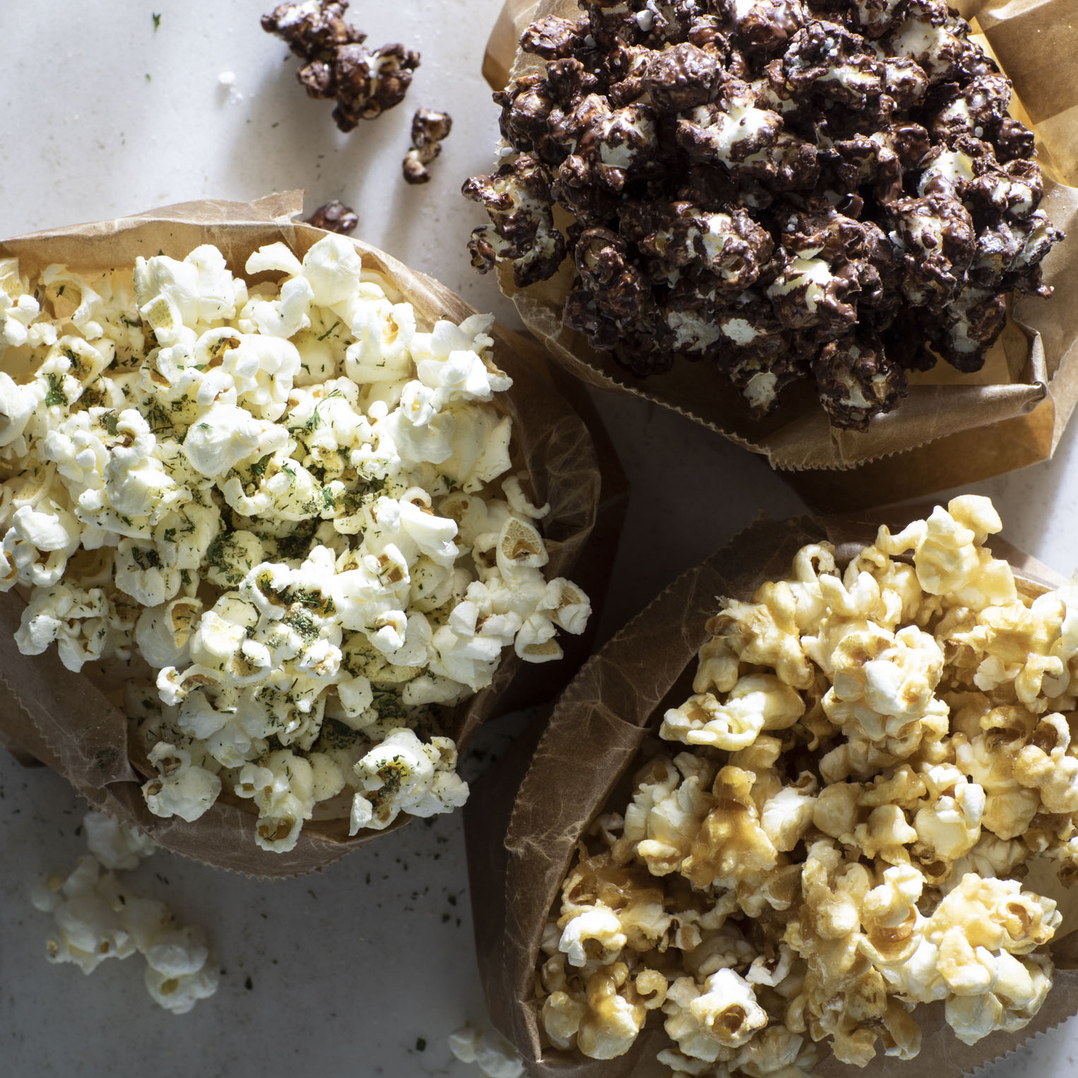 Flavored Popcorn Trio