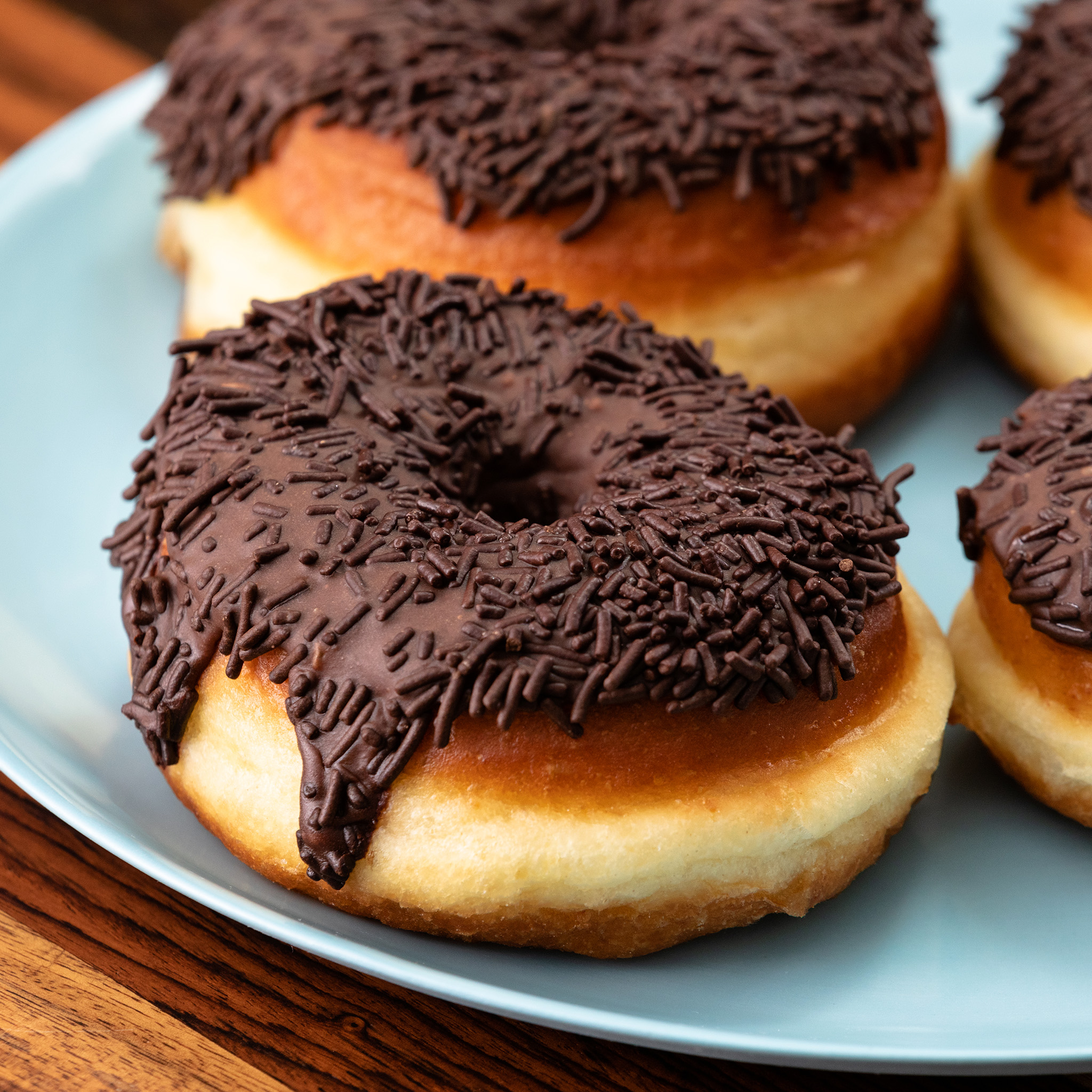 Samantha Seneviratne's Chocolate Frosted Doughnuts