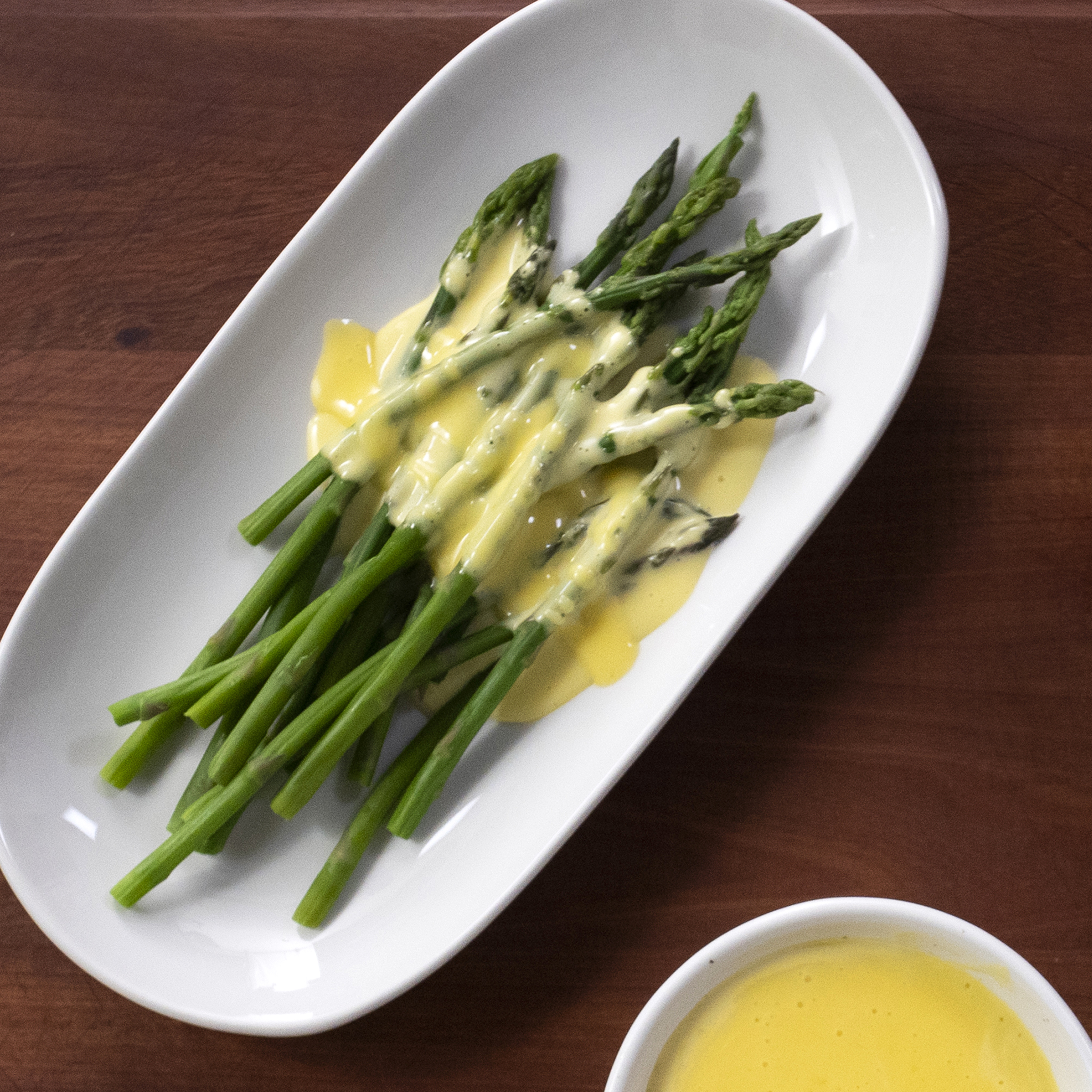 Katie Button's Asparagus and Artichokes with Hollandaise