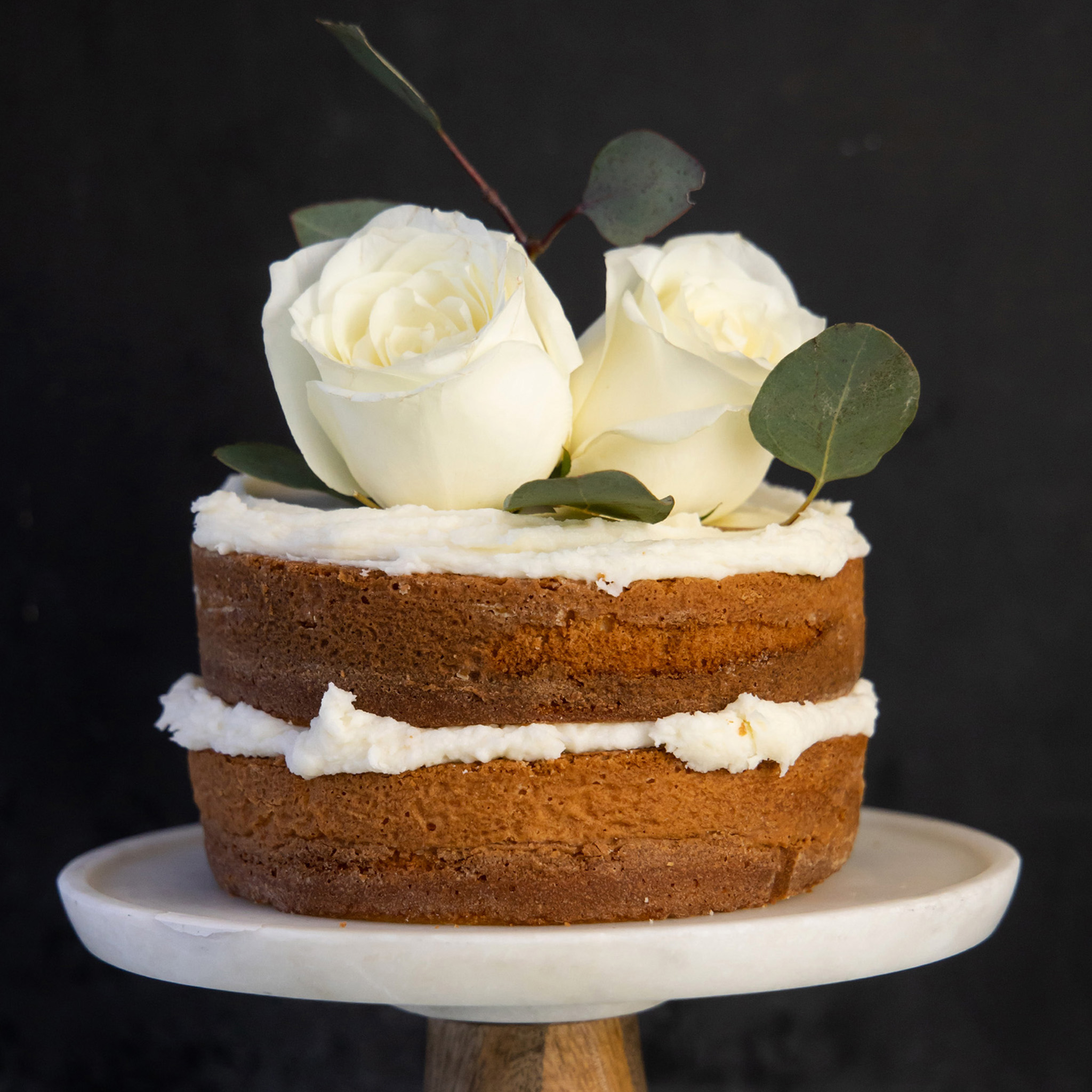 Elise Smith's White Cake with Traditional Buttercream