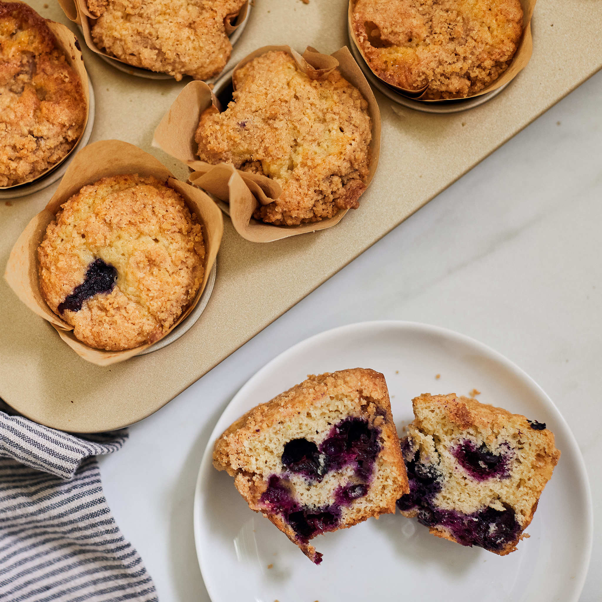 Zoe Francois' Blueberry Muffins