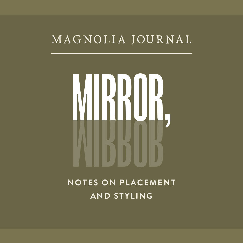 From the Journal: Mirror Mirror