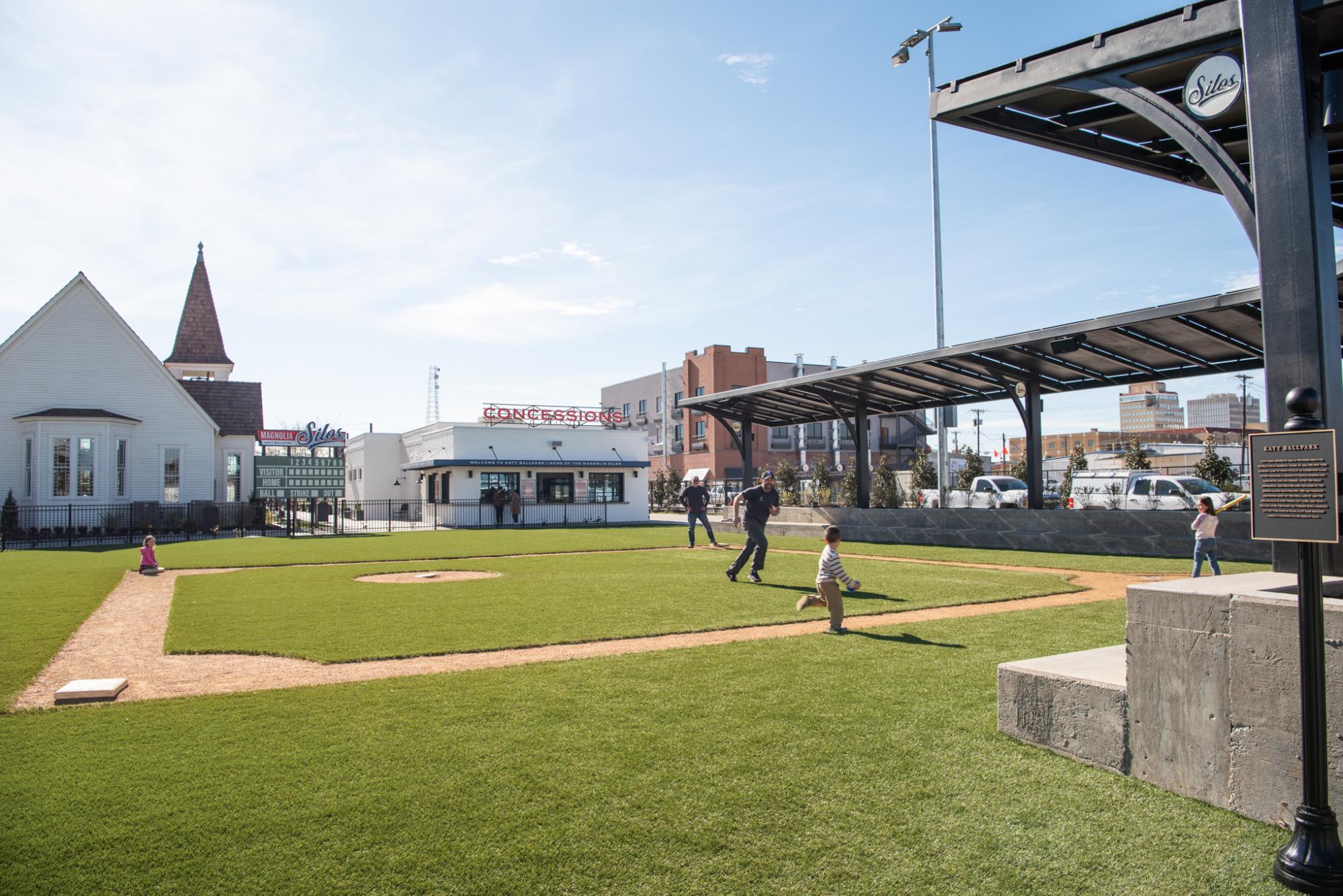 Katy Ballpark at the Silos