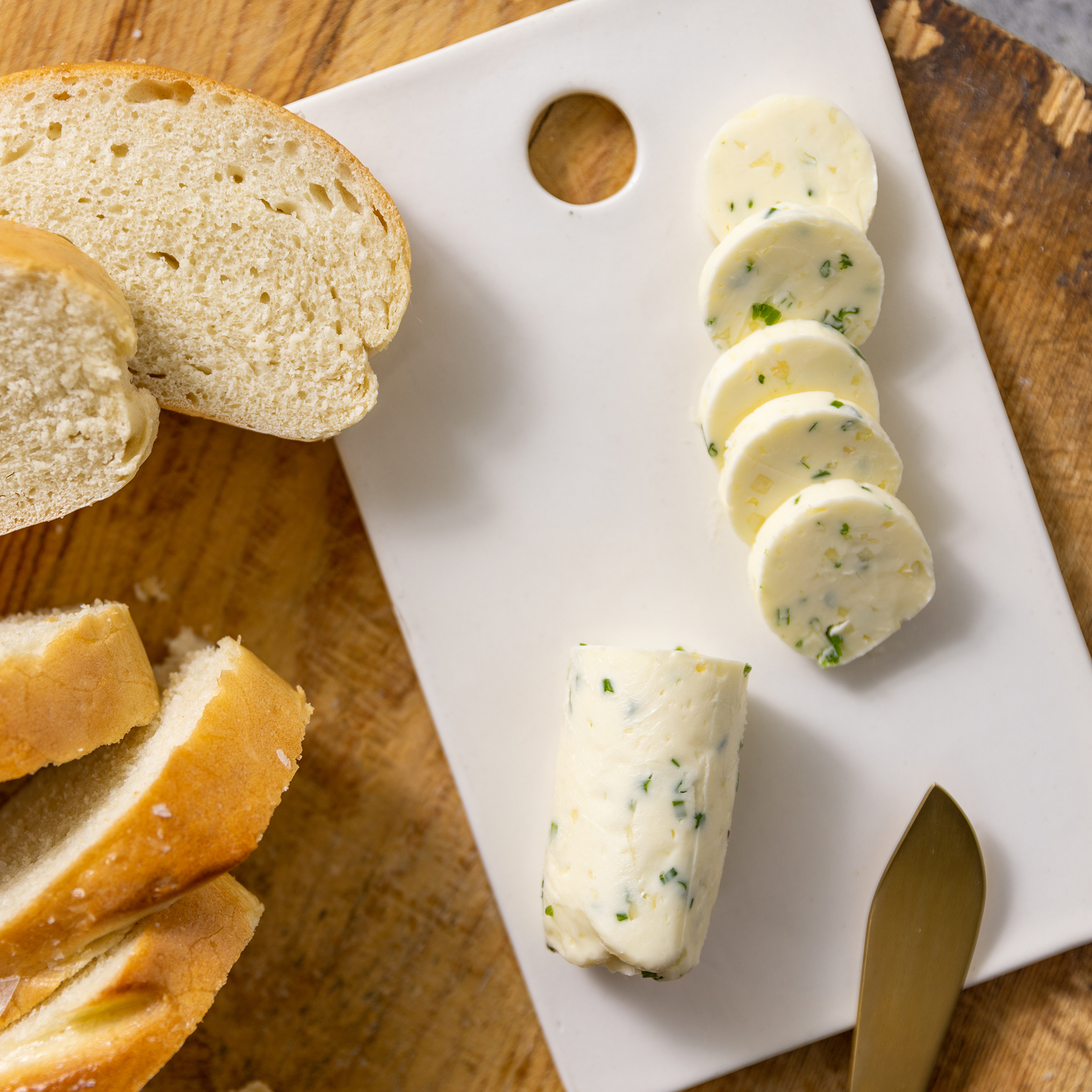 Joanna Gaines' Garlic-Chive Compound Butter