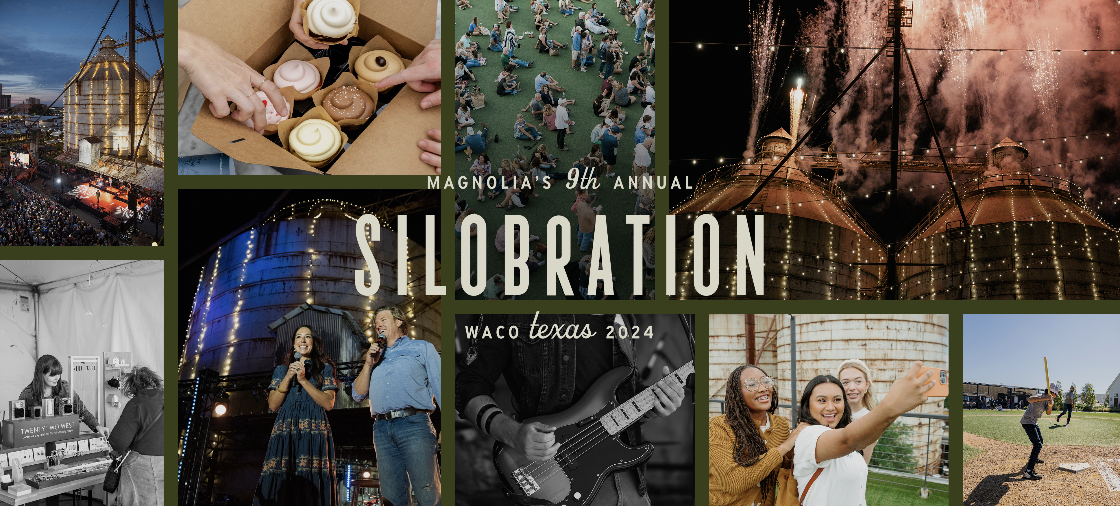 Magnolia's 9th Annual Silobration, Waco, Texas 2024