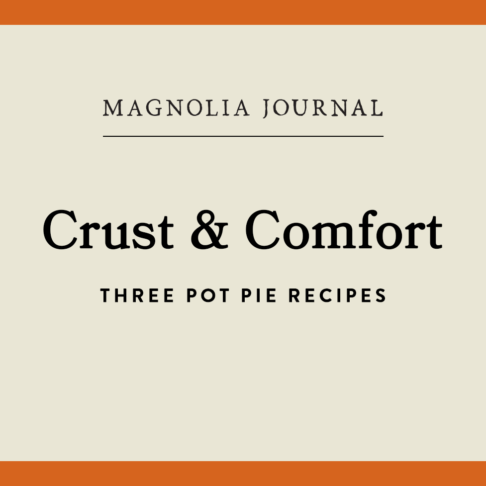 From the Journal: Crust & Comfort
