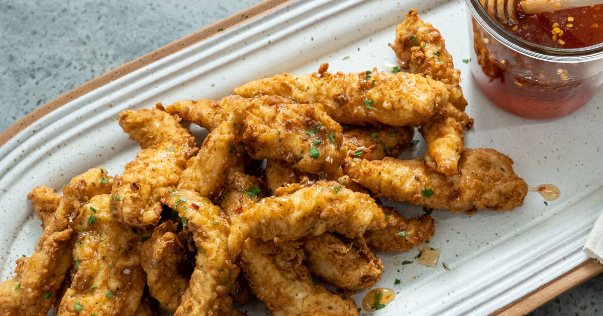 Chicken Tenders with Spicy Honey Recipe Magnolia