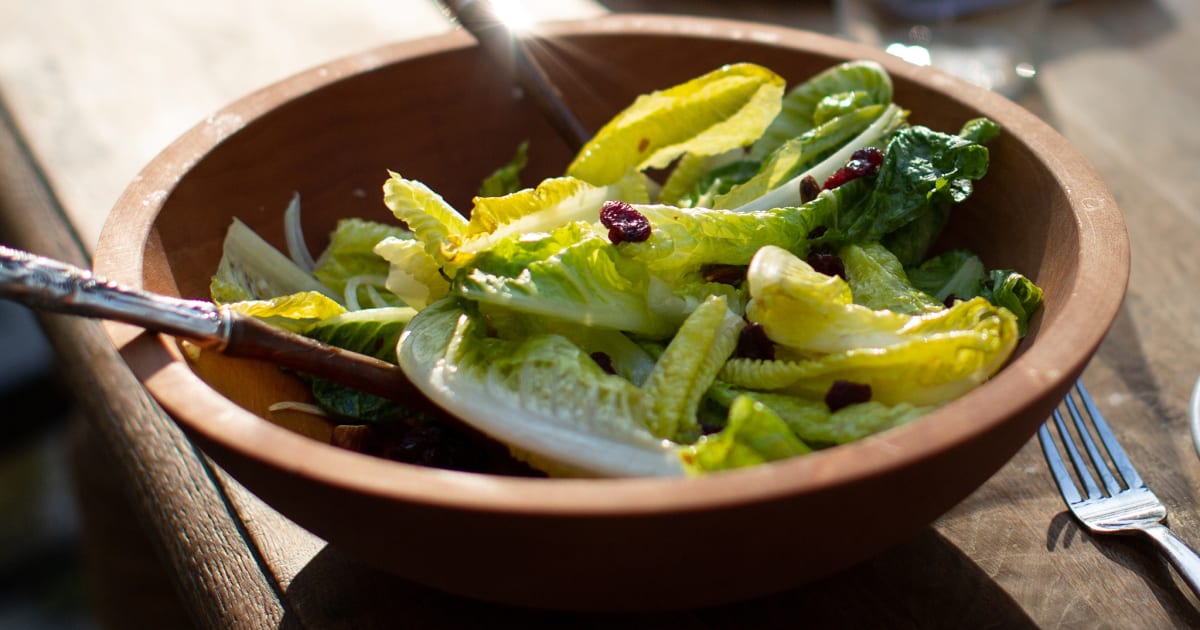 Simple Salad with Dried Fruit and Nuts Recipe Magnolia