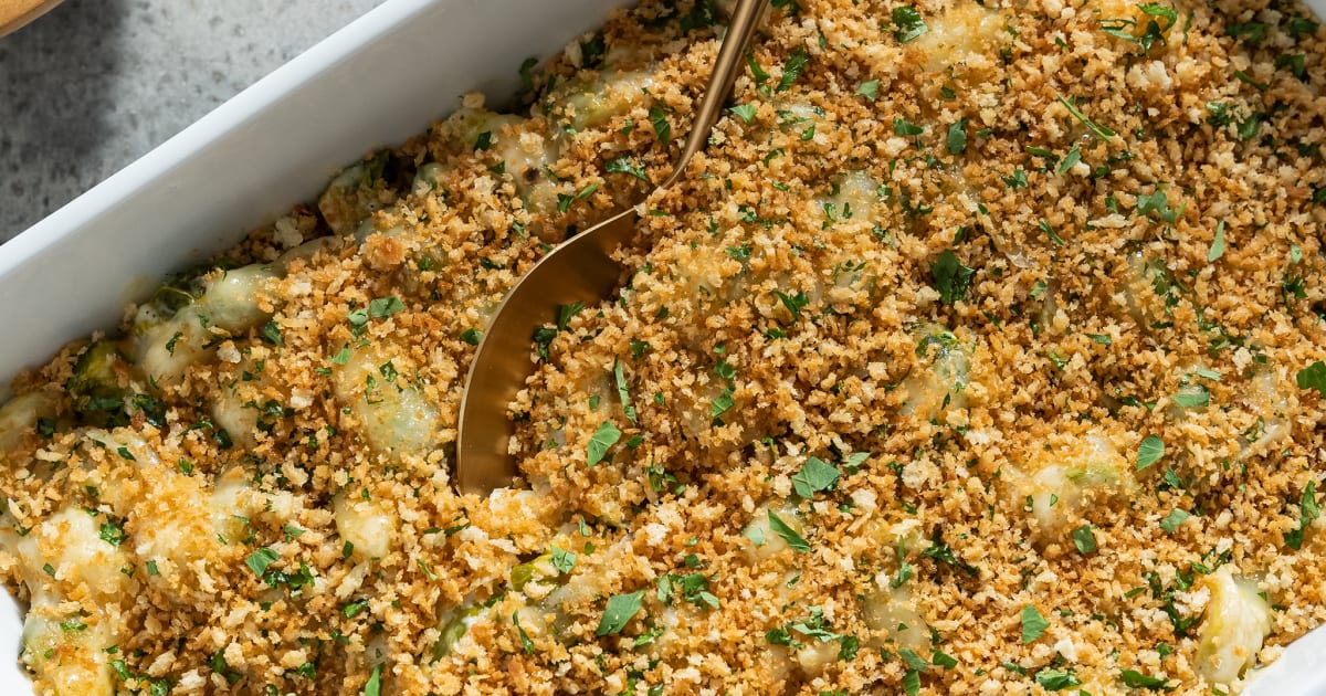 Brussels Sprouts Gratin Recipe Magnolia