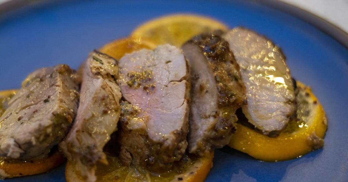 Honey MustardGlazed Pork Tenderloin Recipe Magnolia
