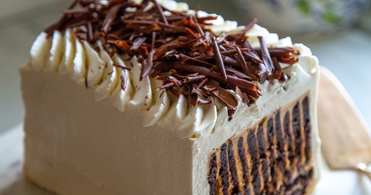 Icebox Cake with Chocolate Wafers and Caramel Cream Recipe Magnolia