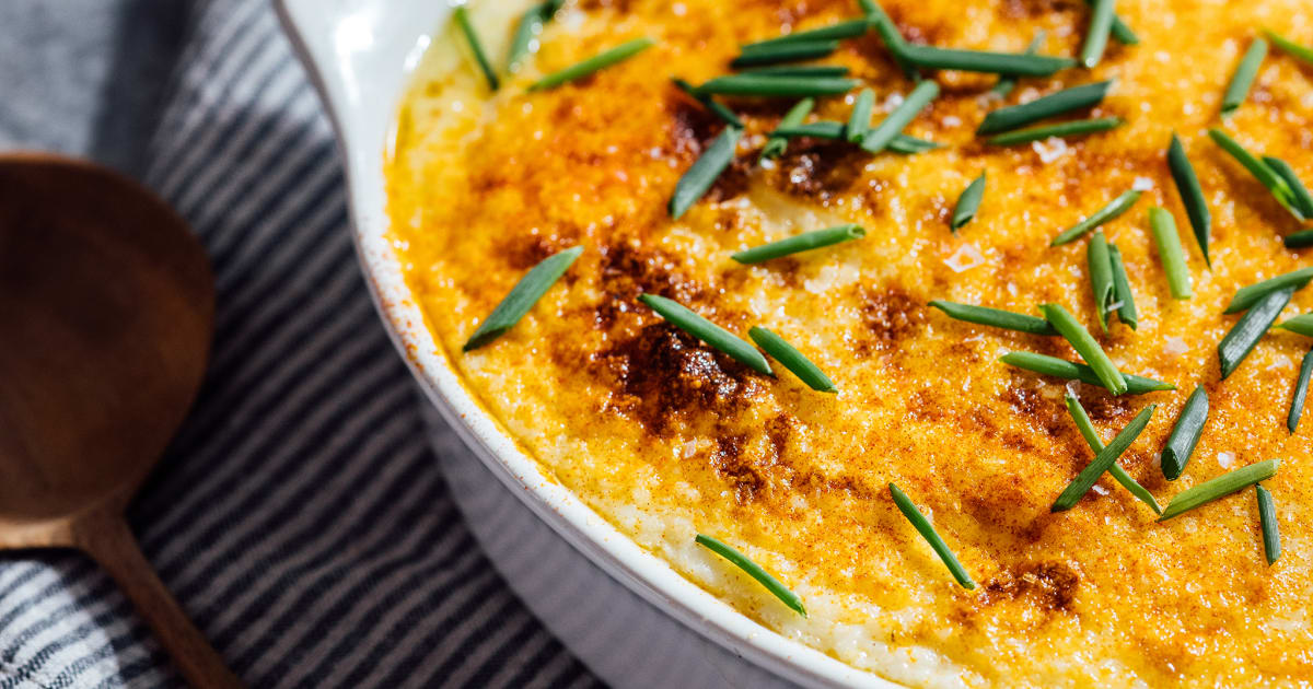 Garlic Cheese Grits Recipe Magnolia 2142