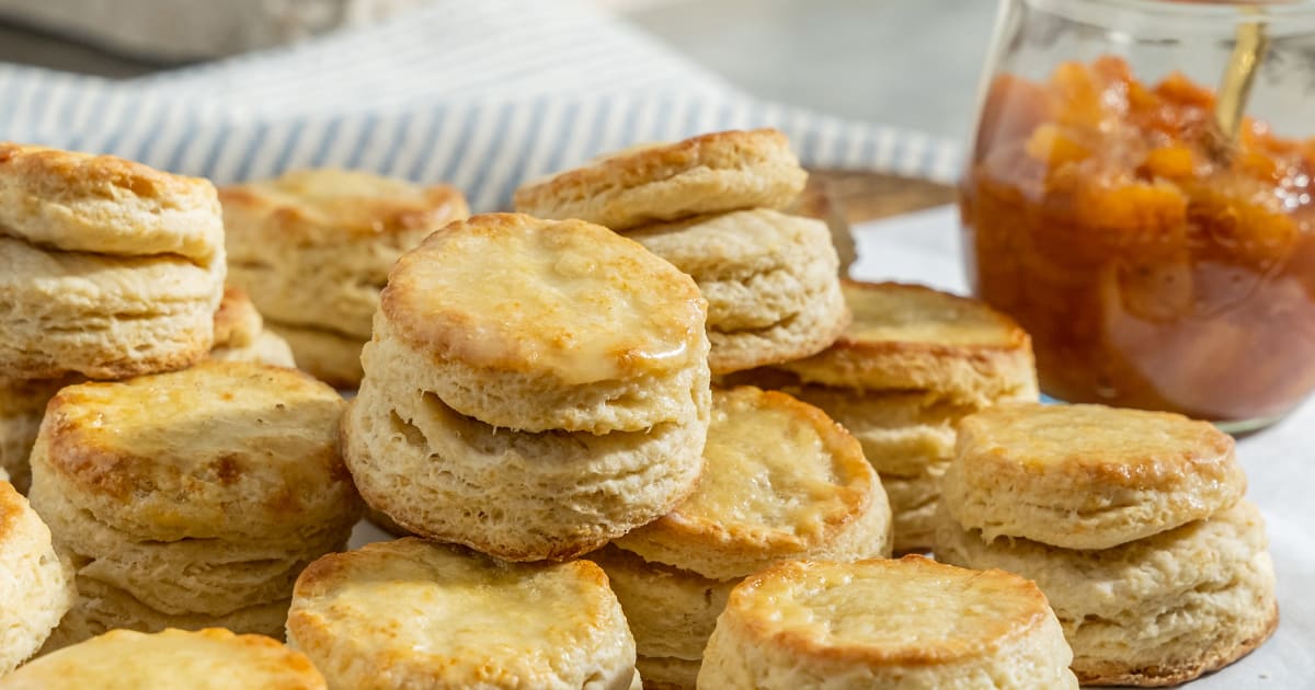 Mini Layered Biscuits Recipe Magnolia