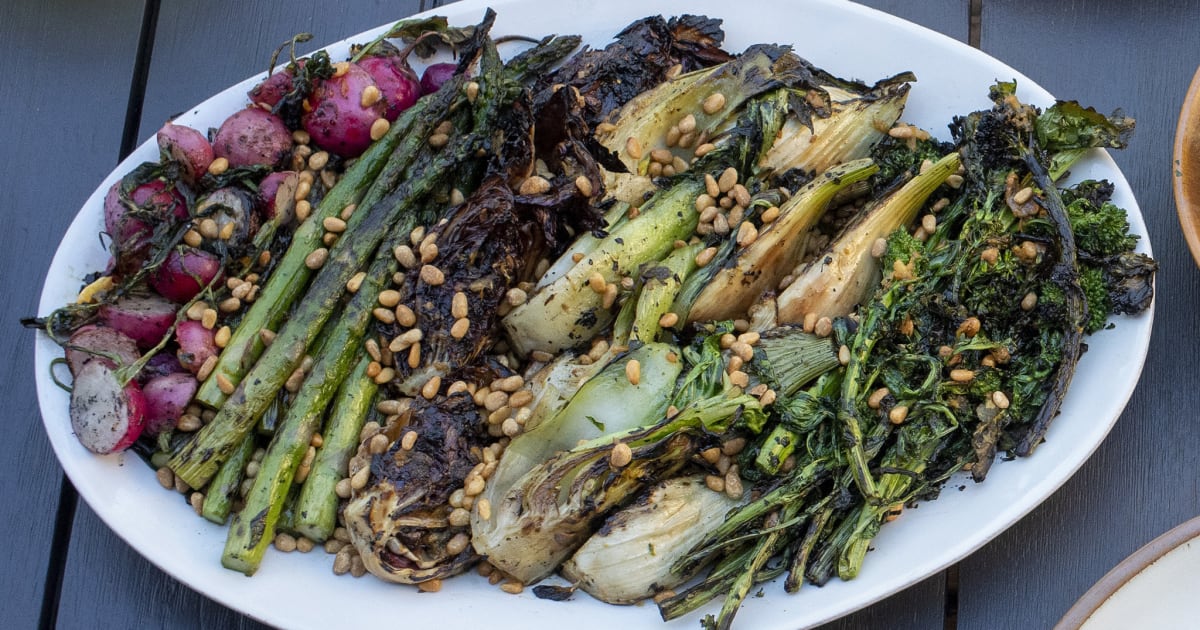 Anchovy Vinaigrette for Grilled Vegetables Recipe Magnolia