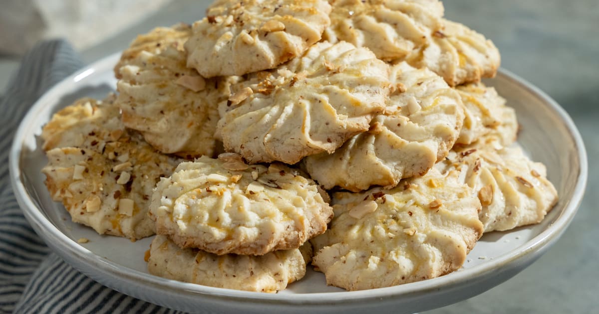 Almond Spritz Cookies Recipe Magnolia
