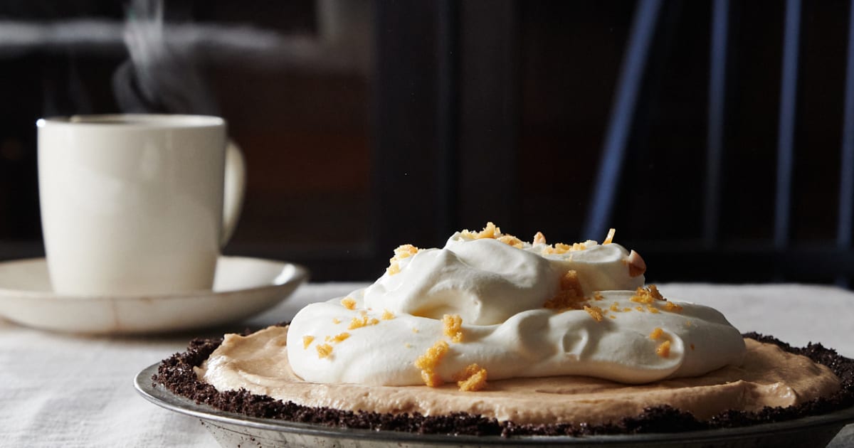 Peanut Butter Pie with Chocolate Crust Recipe Magnolia