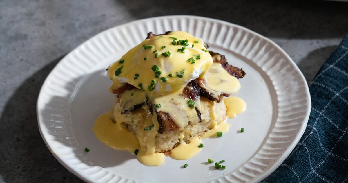 Farm Eggs Benedict Recipe Magnolia