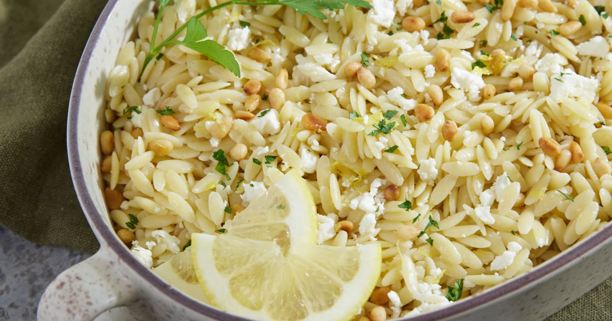 Lemon Orzo Recipe Magnolia