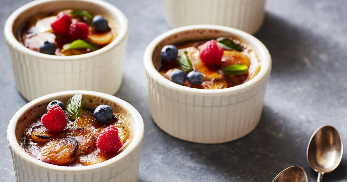 Bananas Foster Creme Brulee Recipe Magnolia