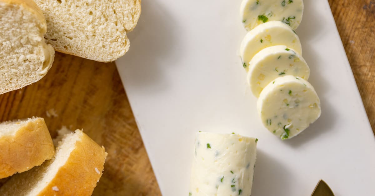 GarlicChive Compound Butter Recipe Magnolia