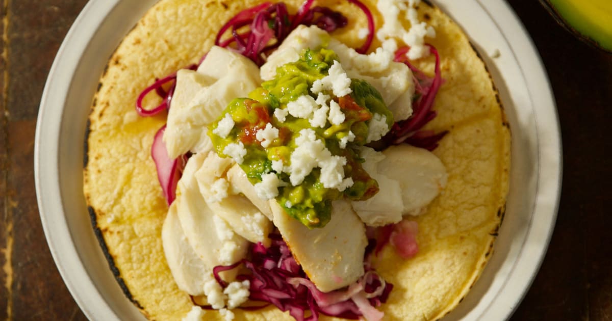 Halibut Tacos with Citrus Coleslaw Recipe Magnolia