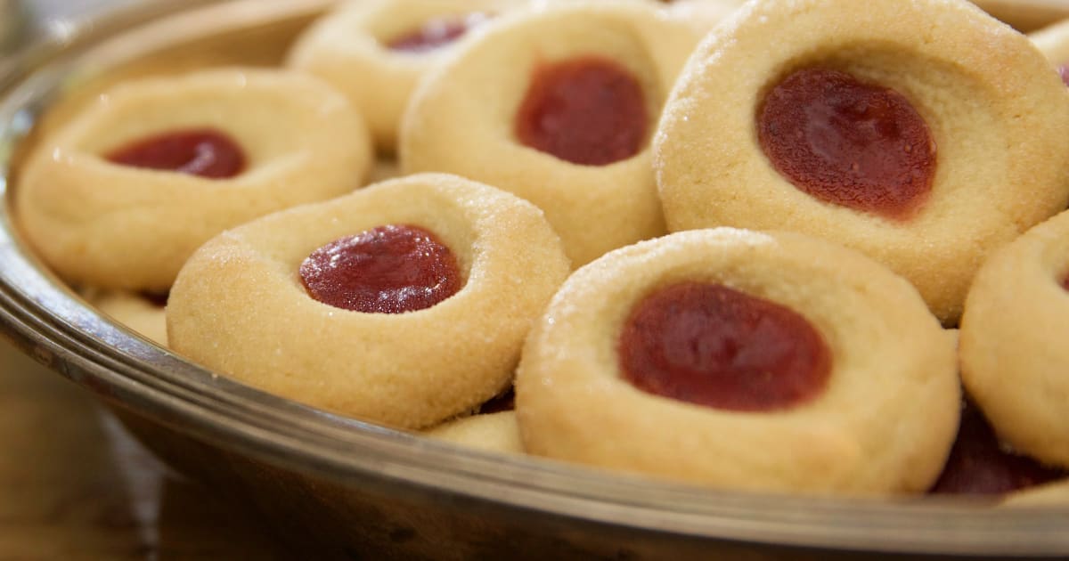 Butter Thumbprint Cookies with Jam Filling Recipe Magnolia