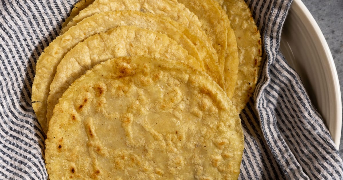 Homemade Corn Tortillas Recipe Magnolia